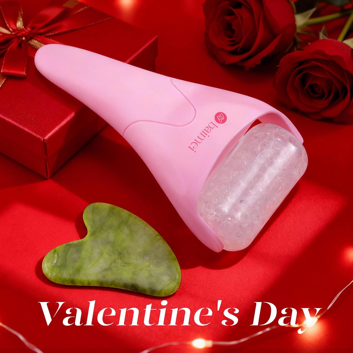 BAIMEI Ice Roller and Gua Sha Set for Face and Eyes